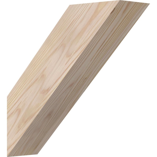 Ekena Millwork 3 1/2"W x 12"D x 12"H Traditional Smooth Knee Brace, Douglas Fir BRC04X12X12TRA00SDF - main